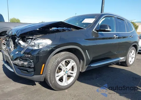 2020 BMW X3 Sdrive30I from USA, damaged, VIN 5UXTY3C08LLE55282